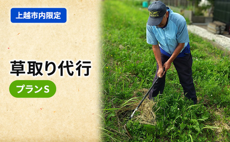 草取り 代行プラン S（上越市内限定）草刈り 手作業 雑草 除草 上越市 ぱるえむ
