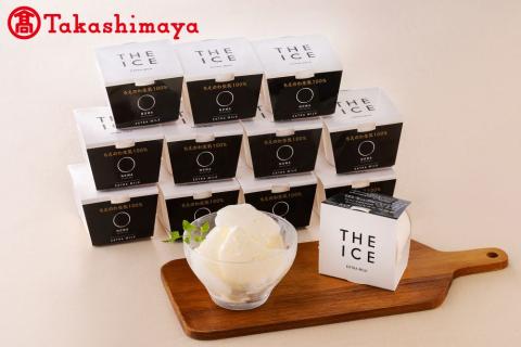 〈ちえのわ事業協同組合〉 「THE ICE」エキストラミルク12個【高島屋選定品】【be123-1359】（北海道 別海町 高島屋 牛乳 ふるさと納税 )