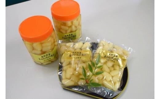 【先行受付】蜂蜜入りラッキョウ漬け ※2025年10月中旬～12月下旬頃に順次発送予定【らっきょう らっきょ ご飯 カレー セット商品 鳥取県産 北栄町 おすすめ 人気 新鮮 パリ パリッ】