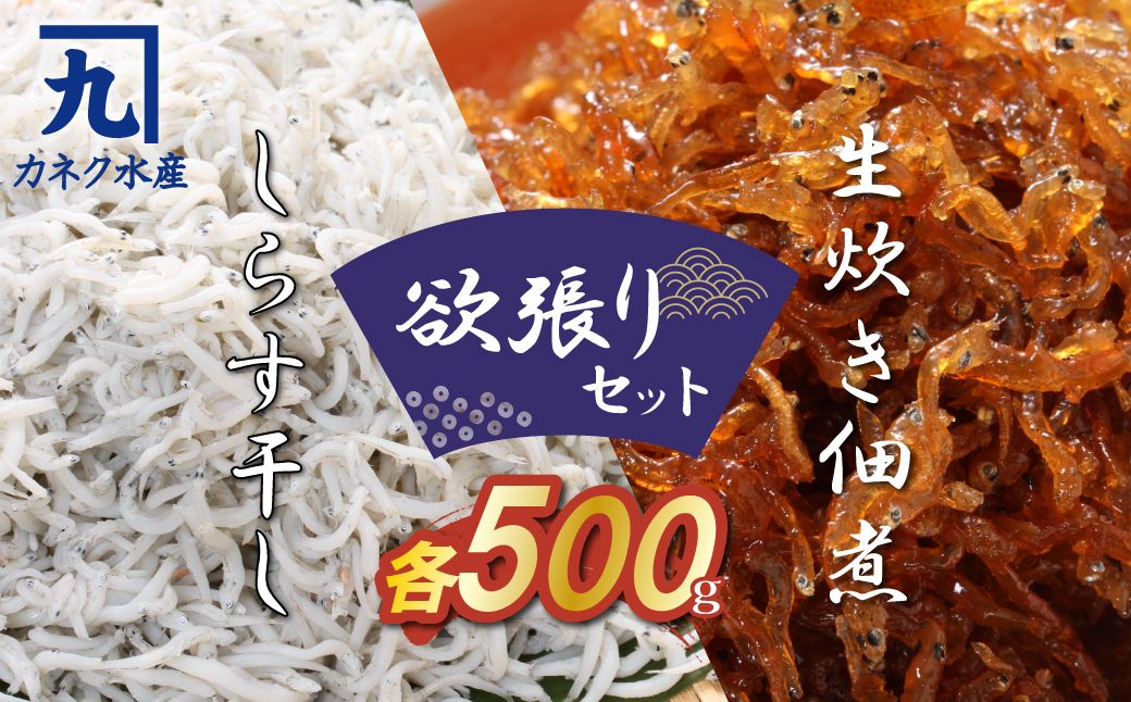 しらす屋のしらす干しと佃煮の欲張りセット H006-106