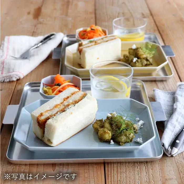 【波佐見焼】八角 プレート L 青磁2枚セット 皿 食器 プレート 【和山】 [WB72]  波佐見焼
