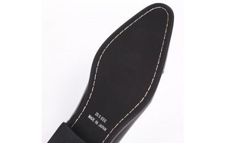 【浅草の靴】バレンチノグラリオ 本革ビジネスシューズ[YN-10](サイズ：25.5cm、カラー：ブラック)