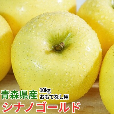 【26年11月より順次発送】平均糖度13度以上! シナノゴールド 約10kg おもてなし用　青森県産【配送不可地域：沖縄県】