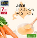 【ふるさと納税】《7営業日以内に発送》大地で育った深い旨味 北海道にんじんのポタージュ 1袋 ( ふるさと納税 1000円 ニンジン にんじん ポタージュ 甘み 旨味 にんじんパウダー )