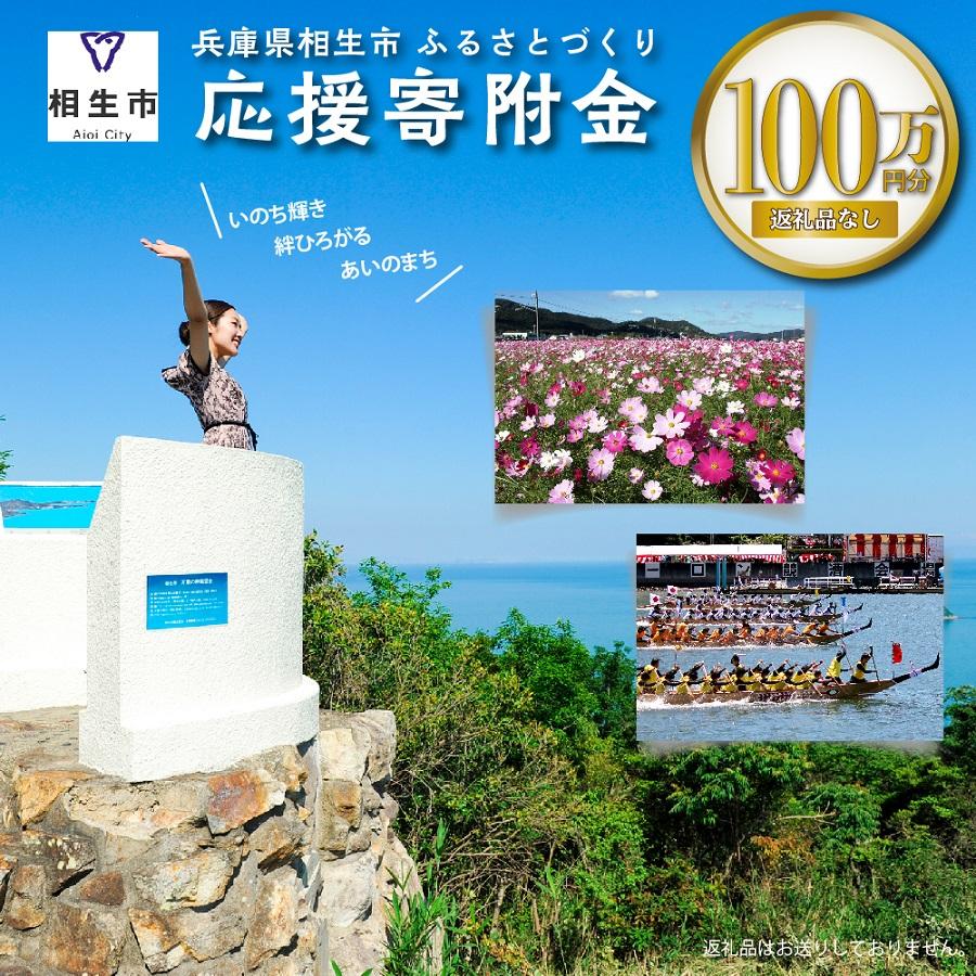 【ふるさと納税】【返礼品なし】兵庫県相生市への寄付（1,000,000円分） | 相生 応援寄付 支援 ふるさと応援 人気 おすすめ 地域貢献 社会貢献 まちづくり支援 ふるさと納税