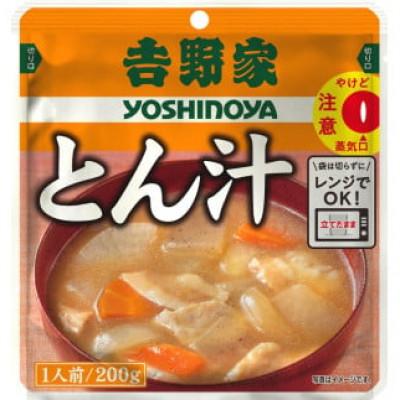 ふるさと納税 土浦市 【毎月定期便】吉野家レトルト豚汁◇200g×10個全3回 |  | 03