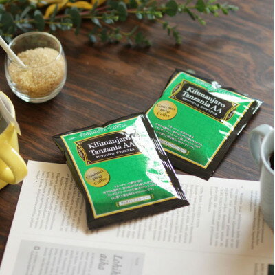 【ふるさと納税】辻本珈琲で人気のおすすめコーヒー グルメドリップコーヒー キリマンジャロ 50杯 自家焙煎【1341677】