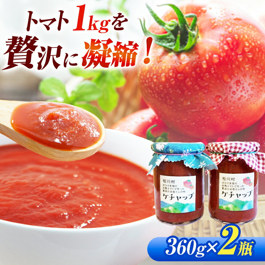 【ふるさと納税】ケチャップ 濃厚 完熟トマト1kg分を凝縮 農家のお母さん苗から育てた手作りソース 手摘み収穫 一期一会の製法 旨味 栄養 パスタ オムライス ピザ 調味料 贈り物 プレゼント おひさま畑 | トマト とまと 長野県 松川村 信州
