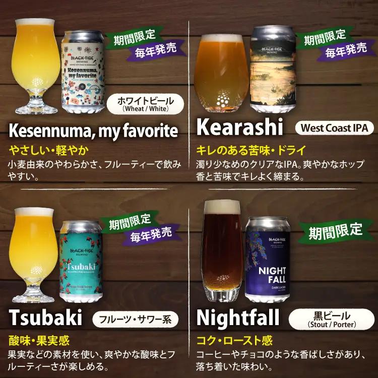 3回 定期便 BTB クラフトビール 6缶 セット【総計18缶】 