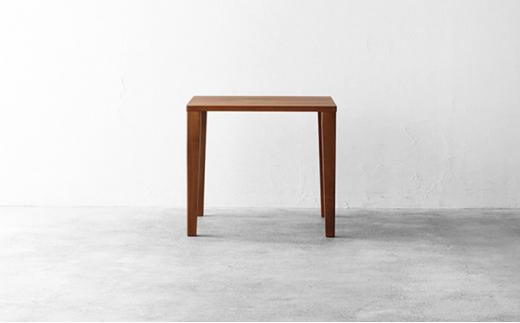 秋山木工 ダイニング テーブル W80xD80xH70cm ウォールナット ウォルナット 無垢 家具 木製 リビング シンプル おしゃれ 国産 ナチュラル PT0017-000029