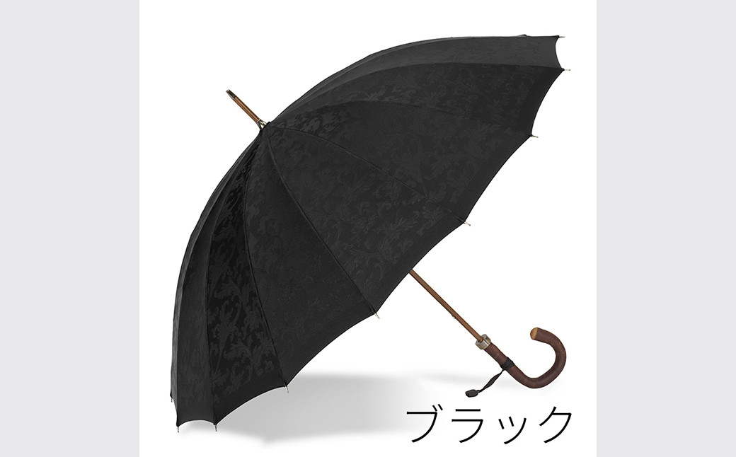 
【前原光榮商店】紳士用雨傘 ラルフ-M-カーボン〈手元：牛本革〉お名入れ可
