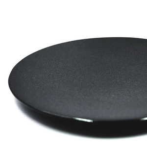 【on-dish】天然御影石のお皿 プレート round plate Black Granite 直径28cm｜プレート