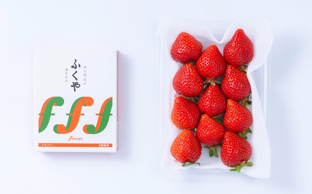 あまおう＆ふくや味の明太子100g 