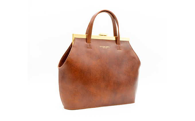 KIYOKAWA 2wayハンドバッグ《AURDEY》AUD003　ブラウン
