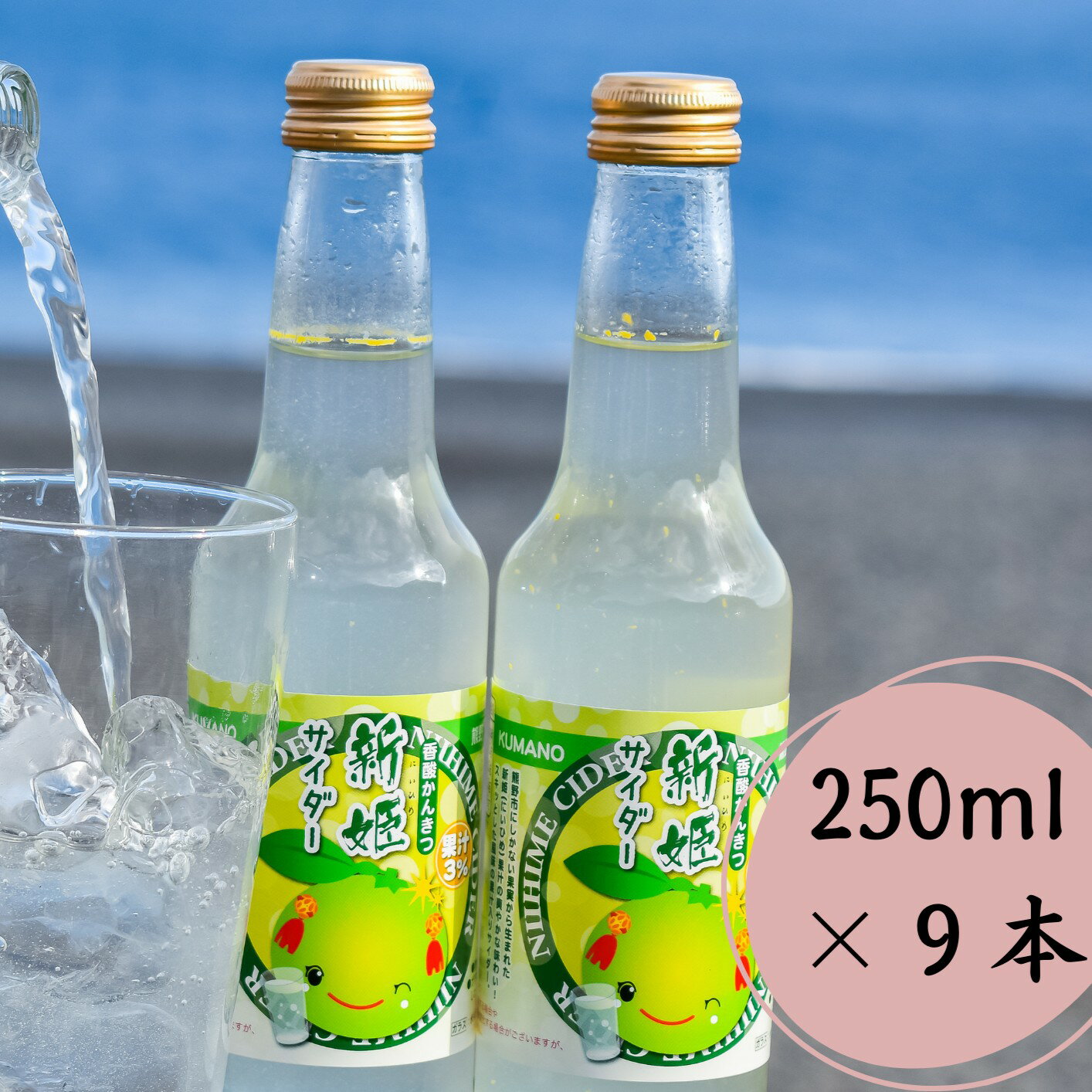 【ふるさと納税】 新姫サイダー250ml×9本入