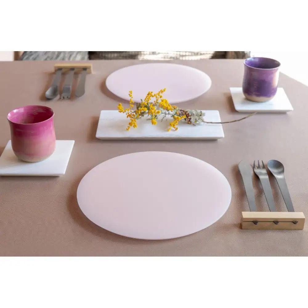 【パステルピンク】朝食はスムースなワンプレートで