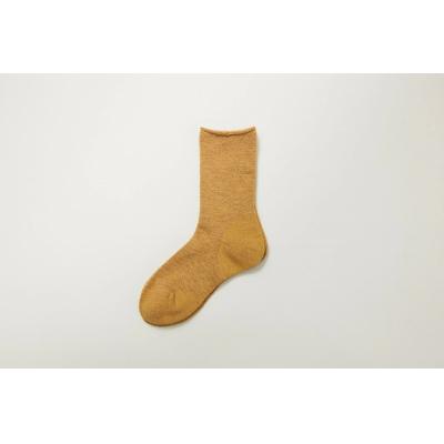 ふるさと納税 各務原市 冷え性さんのためのルームソックス(カラシ)【918】