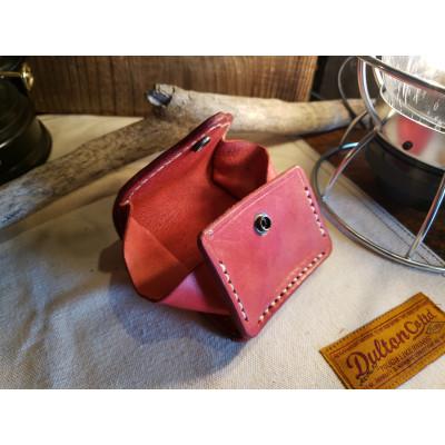 ふるさと納税 小浜市 サドルレザーコインケース　レッド |  | 02