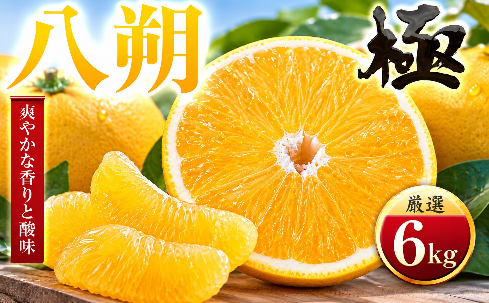 
                  【先行受付】【ほろ苦さが旨い】大人の柑橘 八朔　6kg　愛媛県産【49-117】ふるさと納税 みかん  柑橘 果物 フルーツ おすすめ はっさく 八朔 3.5kg 6kg 12kg 愛媛県 八幡浜市   【1741175】 YWTZ094
                