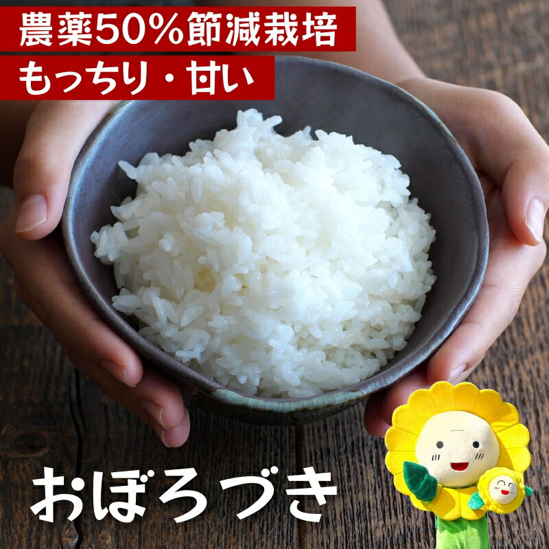 【ふるさと納税】 おぼろづき 農薬50％節減栽培 令和7年産 新米 5kg 10kg 30kg / 白米 玄米 ごはん こめ 北海道米 ※10月～順次発送 //rice