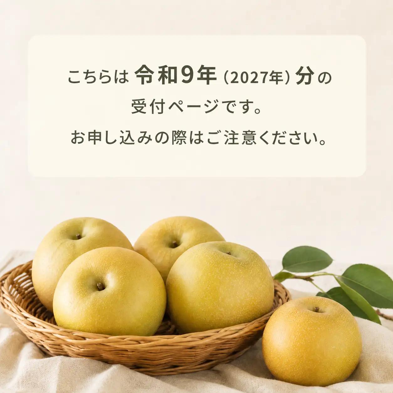【R9先行予約】幸水・豊水・あきづき 約5kg 100年の歴史!!アライファームの「朝もぎ梨」