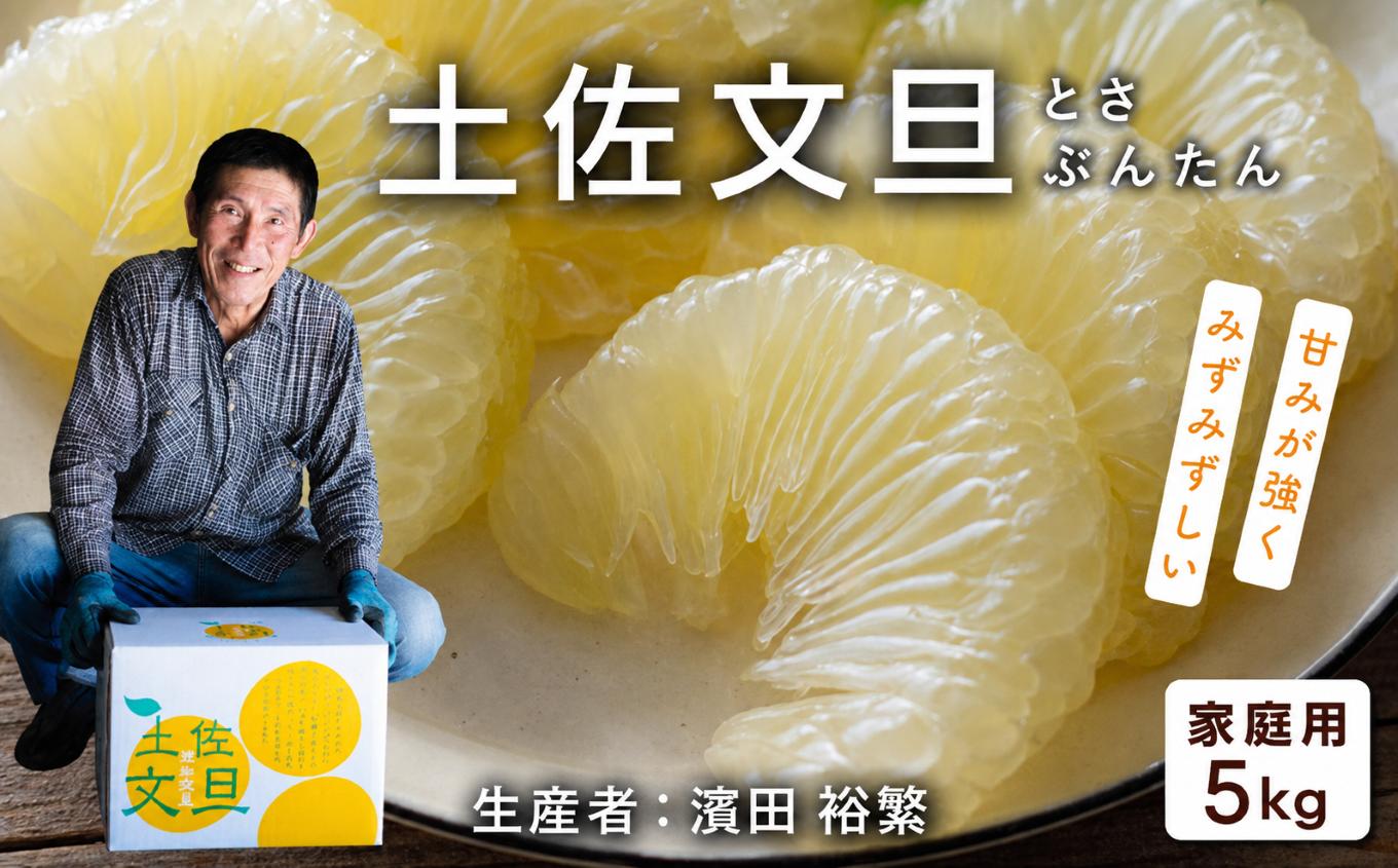 
                  濱田裕繁の土佐文旦5kg家庭用
                
