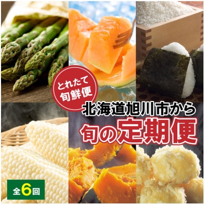 【発送月固定定期便】R8年とれたて旬鮮便～北海道旭川市から定期便～_05690全6回【配送不可地域：離島・沖縄・信越、北陸・東海・近畿・中国・四国・九州】【4084649】
