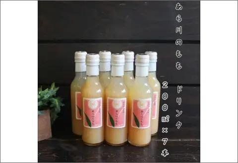 あら川の桃　60％果実入りドリンク200ｍｌ×7本