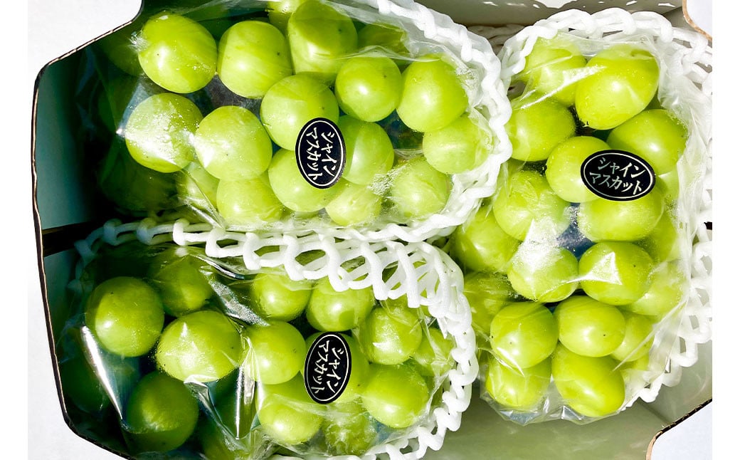 大粒 シャインマスカット 2～4房 計約2kg 