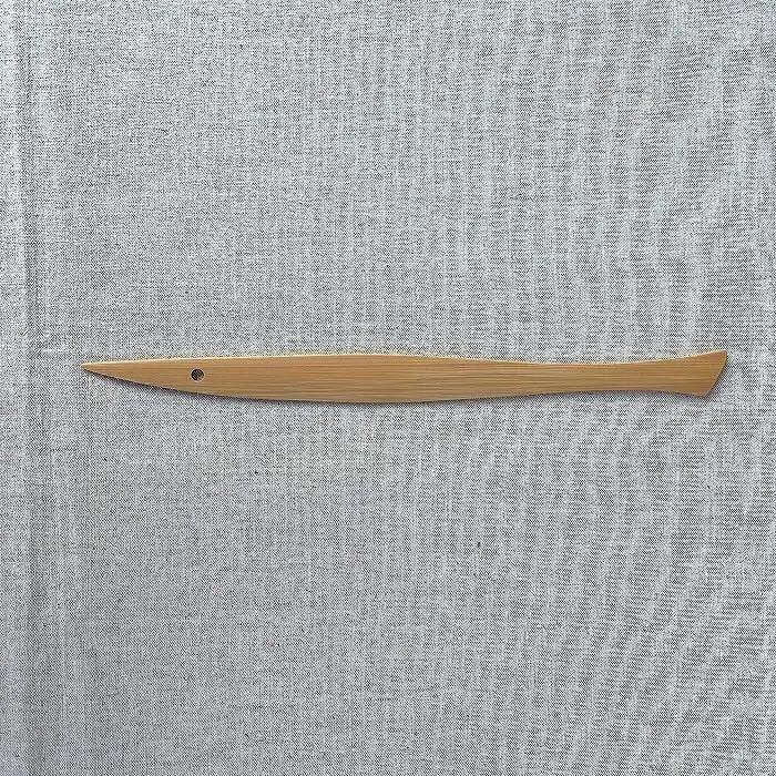 ＜湯布院・カトラリー専門　甲斐のぶお工房＞竹製ペーパーナイフ　1本 | ペーパーナイフ