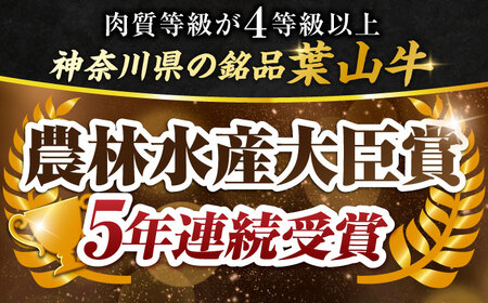 【全3回定期便】葉山牛肩ロースすき焼き用 250g×4パック【株式会社羽根】[AKAG039]