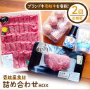 【ふるさと納税】【全2回定期便】壱岐産食材詰め合わせBOX「壱岐牛」《壱岐市》【壱岐イルカパーク＆リゾート】黒毛和牛 ブランド牛 牛肉 肉 セット[JBF035]