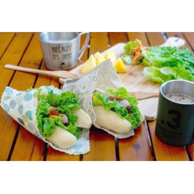 ふるさと納税 丸森町 宮城県丸森町産ミツロウラップ　S・M・Lサイズ3枚セット |  | 02