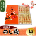 【ふるさと納税】米沢名産 のし梅 1箱10枚入り 和洋菓子の店 虎屋菓子店