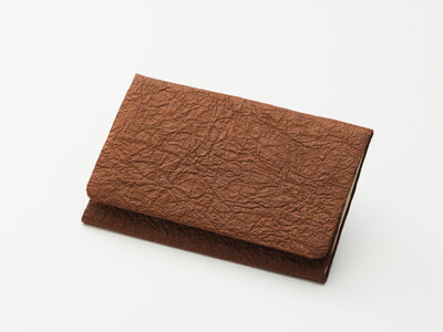 黒谷和紙 名刺入れ 茶 : 名刺ケース カードケース