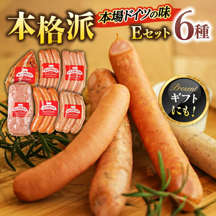 【ふるさと納税】ソーセージ マイスター直伝手作りソーセージ Eセット 6種 ウインナー ソーセージ チキン チョリソー BBQ ウィンナー ジューシー ドイツ 人気 詰め合わせ 詰合せ セット 本格的 チルド肉 燻製 ギフト 岐阜市/ドイツデリカテッセン クリンゲン[ANBQ005]