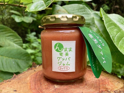 【お中元用】“んまま奄美ジャム”６個セット【たんかん・グァバ・パインジャム詰合せ】
