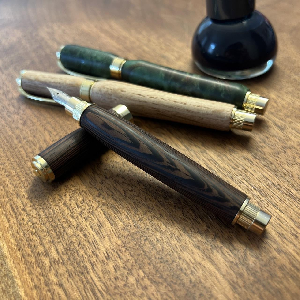 
            「woodpen(ウッペン)」  木軸万年筆(カートリッジ、コンバーター対応)　TYPE A・B・C  文房具 文具 ペン 筆記用具 贈り物
          