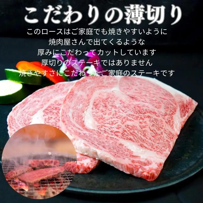 《A5～A4等級》 佐賀牛 ロースステーキ(サーロイン・リブロース)  約300g×2枚(合計約600g) 約4人前 ステーキ