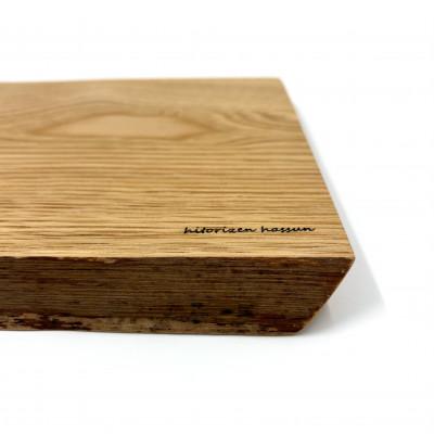 ふるさと納税 丹波市 ガラスのような木のお皿「一人膳 八寸」クリ　Mサイズ　2枚セット |  | 02