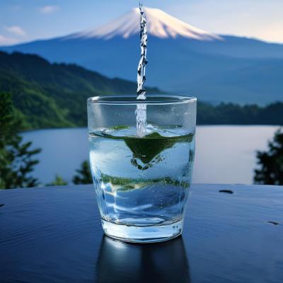 ふるさと納税 西桂町 富士山の天然水を使用した保存水2L×6本と山梨のご当地麺グルメ「吉田のうどん」1袋2人前入りのセット |  | 01