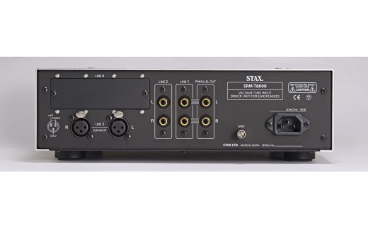 真空管/半導体ハイブリッド構成 フラグシップモデル　リアパネル