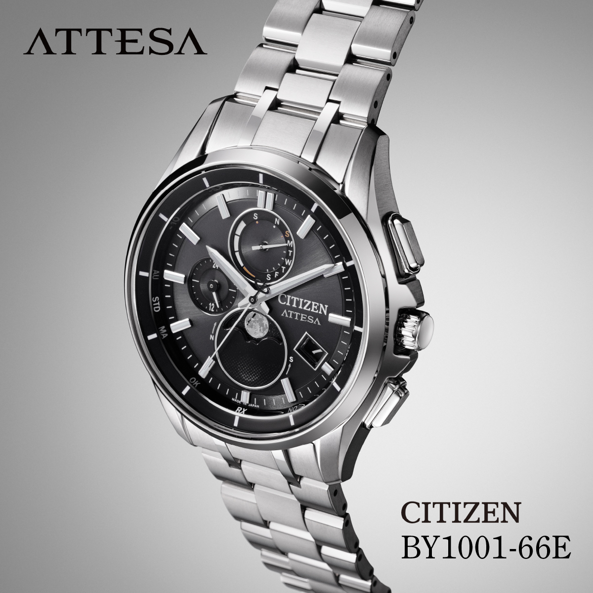 CITIZEN シチズン ATTESA BY1001-66E