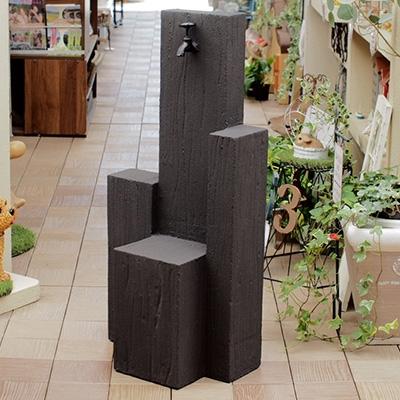 ふるさと納税 朝倉市 枕木風　軽量台(蛇口飾り付き) |  | 01