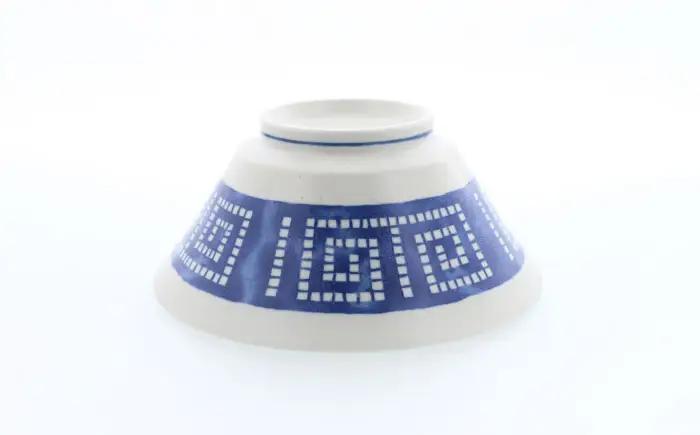 【美濃焼】中華 雷紋龍 クレール型 7.0反り丼 2点セット【カネ定製陶】 中華食器 丼 ラーメン[MEI269]