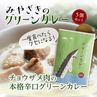 みやざきのグリーンカレー　5個セット