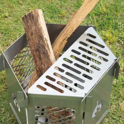 ふるさと納税 太田市 焚き火台での調理に!NKlab六角焚き火台【風】【炎】専用グリルプレート |  | 03
