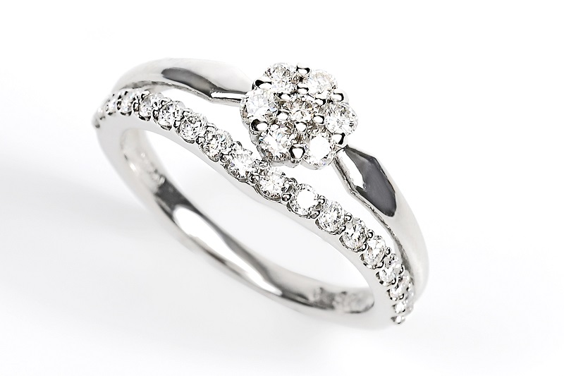 0.5CT プラチナ ダイヤモンド リング Ｒ3778DI-P2