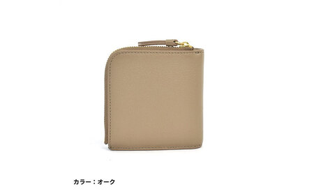 財布 2つ折り 本革 オーク ブラウン 財布