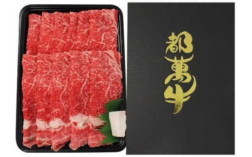 黒毛和牛『都萬牛』ローススライス600g すき焼き・しゃぶしゃぶ<2-25>牛肉 肉 ビーフ スライス肉 宮崎県西都市 30日以内の発送となります。